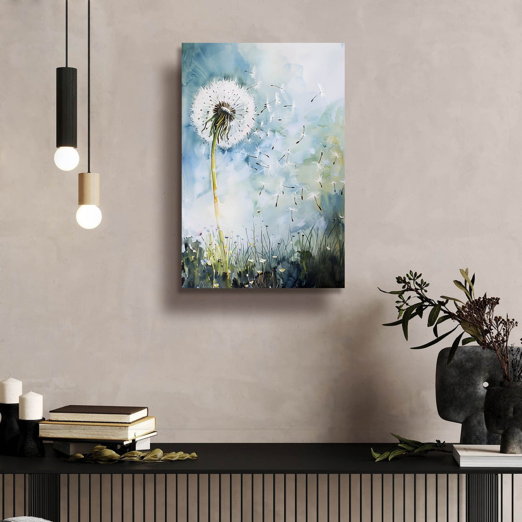 The Dandelion by Andreas Magnusson - 16x24 acrylic wall art in a room
