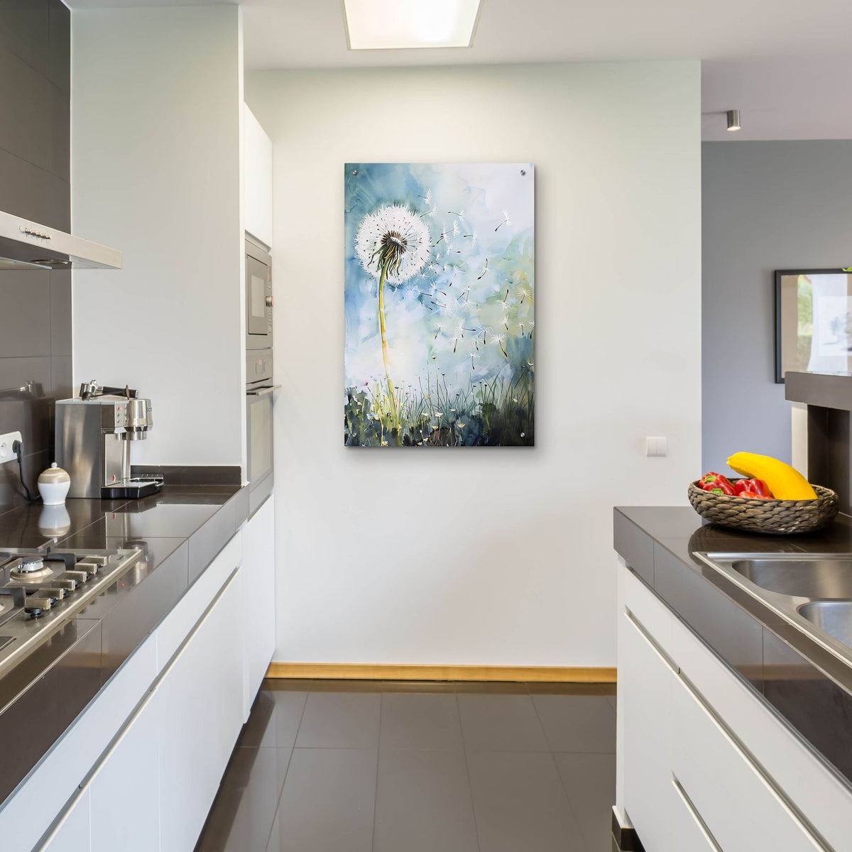 The Dandelion by Andreas Magnusson - 24x36 acrylic wall art in a room