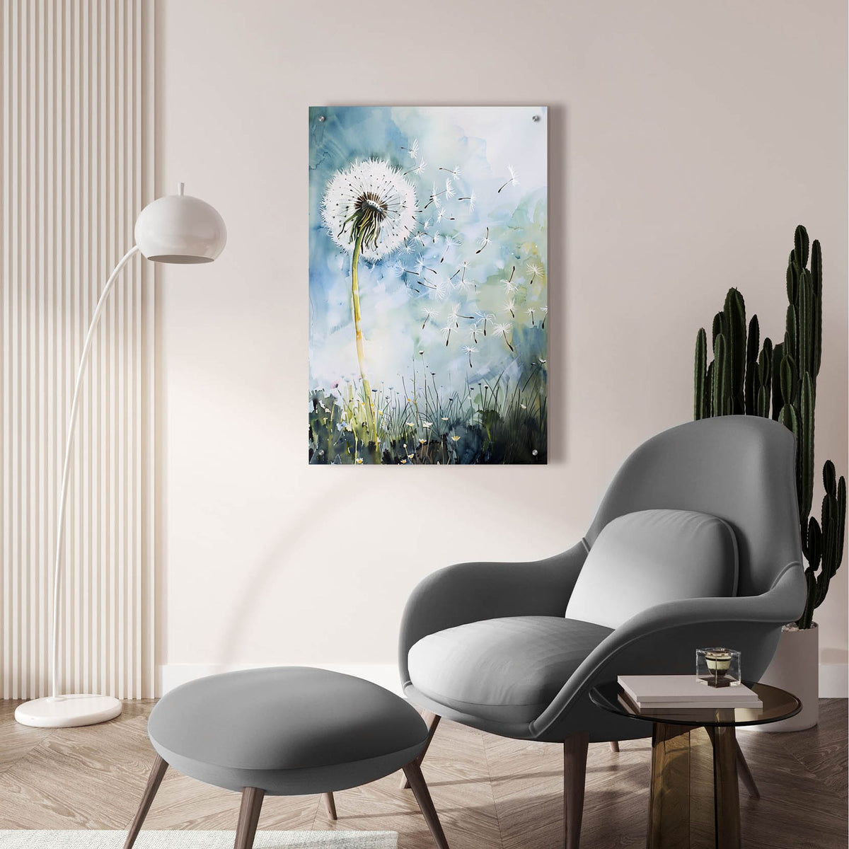 Epic Art 'The Dandelion'  by Andreas Magnusson Acrylic Glass Wall Art,24x36