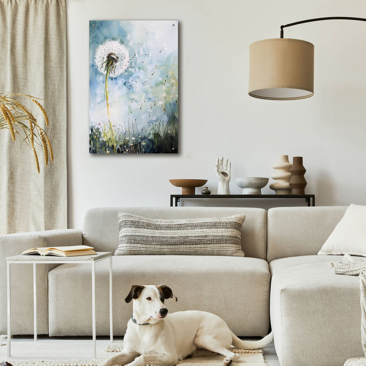 Epic Art 'The Dandelion'  by Andreas Magnusson Acrylic Glass Wall Art,24x36