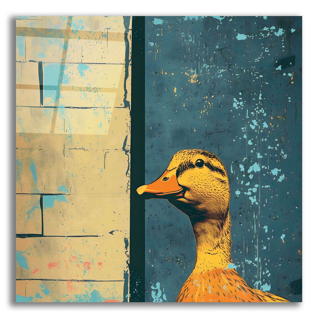 The Duck by Andreas Magnusson acrylic glass wall art