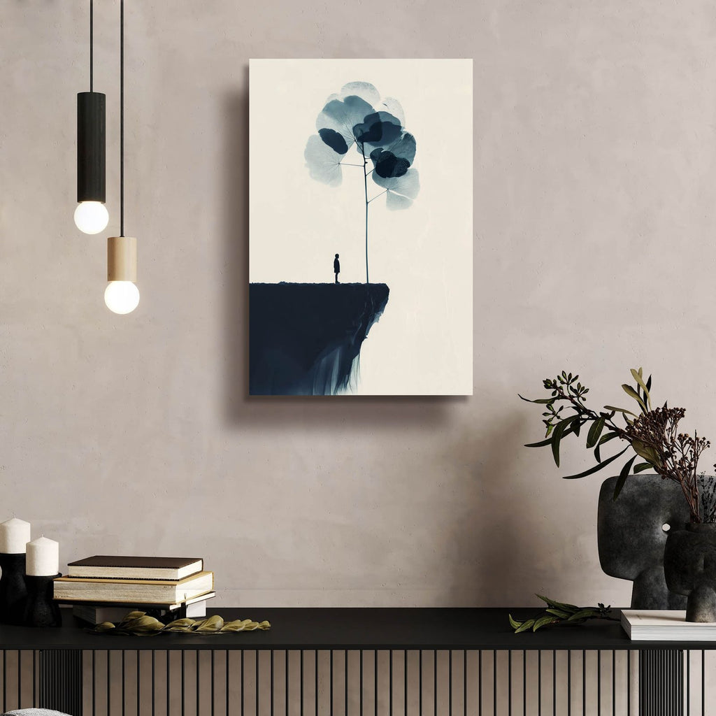 The Edge Of The Cliff by Andreas Magnusson - 16x24 acrylic wall art in a room