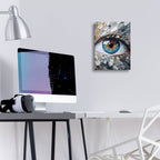The Eye by Andreas Magnusson - 12x16 acrylic wall art in a room
