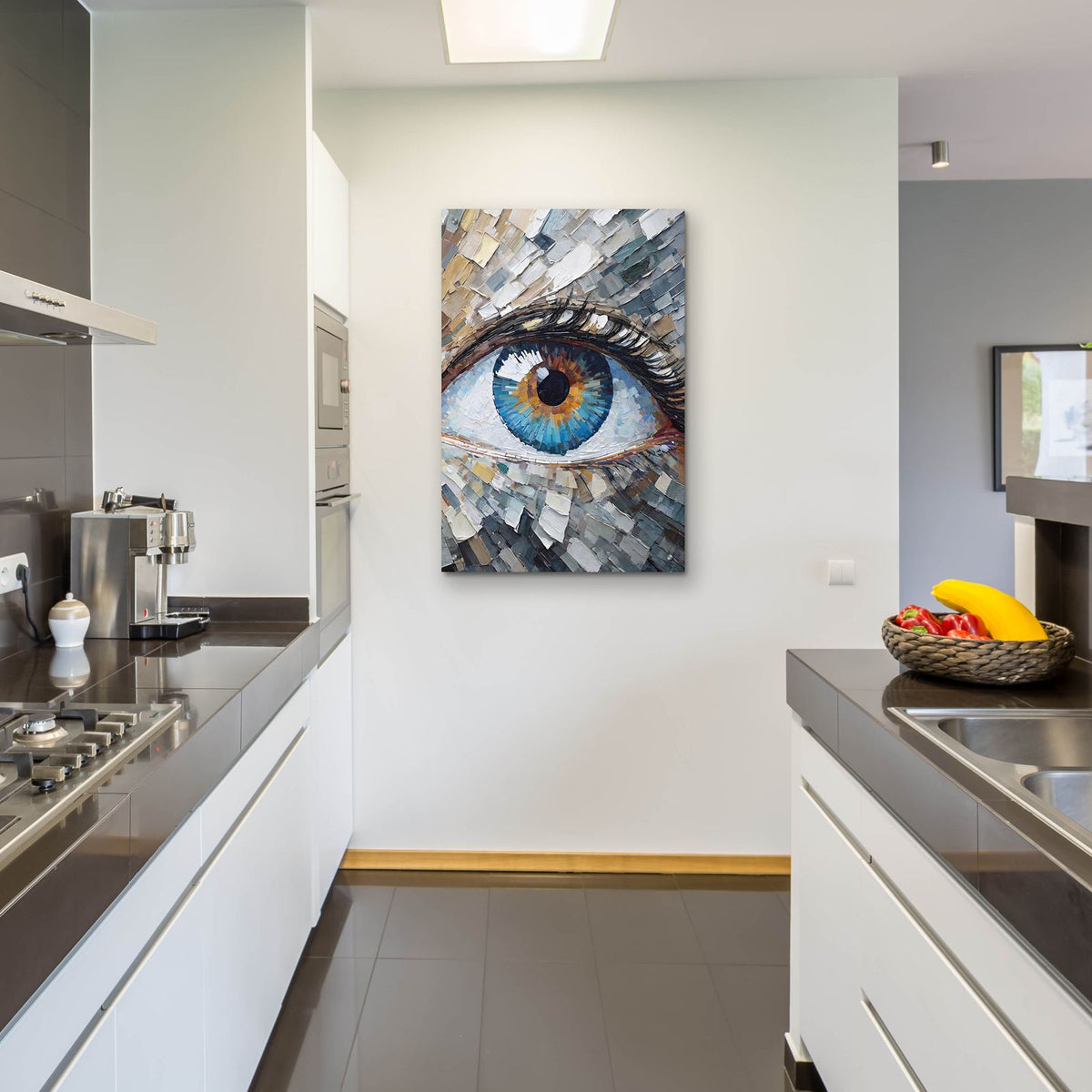 The Eye by Andreas Magnusson - 24x36 acrylic wall art in a room