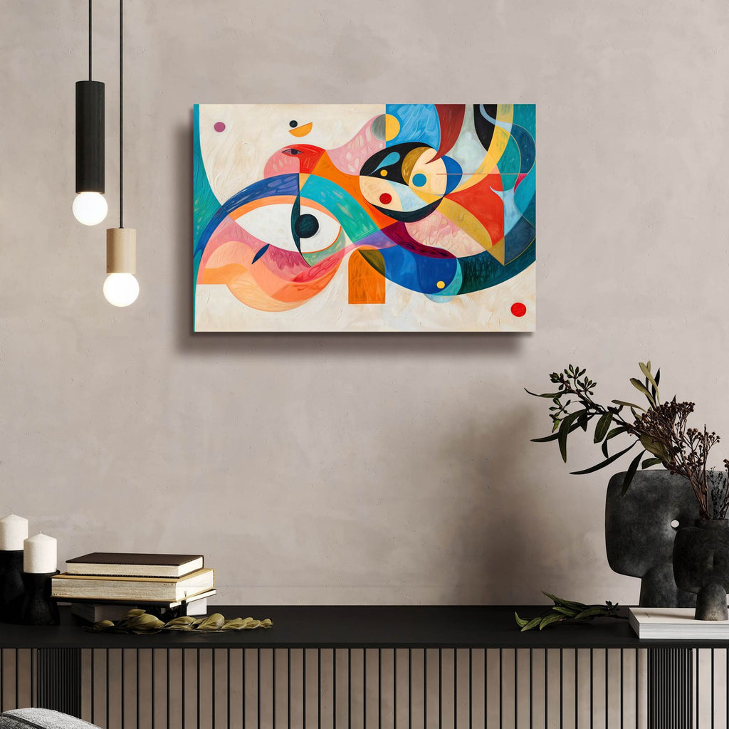 The Eyes No 1 by Andreas Magnusson - 24x16 acrylic wall art in a room