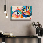 The Eyes No 1 by Andreas Magnusson - 24x16 acrylic wall art in a room