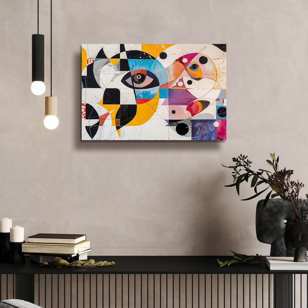 The Eyes No 2 by Andreas Magnusson - 24x16 acrylic wall art in a room