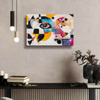 The Eyes No 2 by Andreas Magnusson - 24x16 acrylic wall art in a room