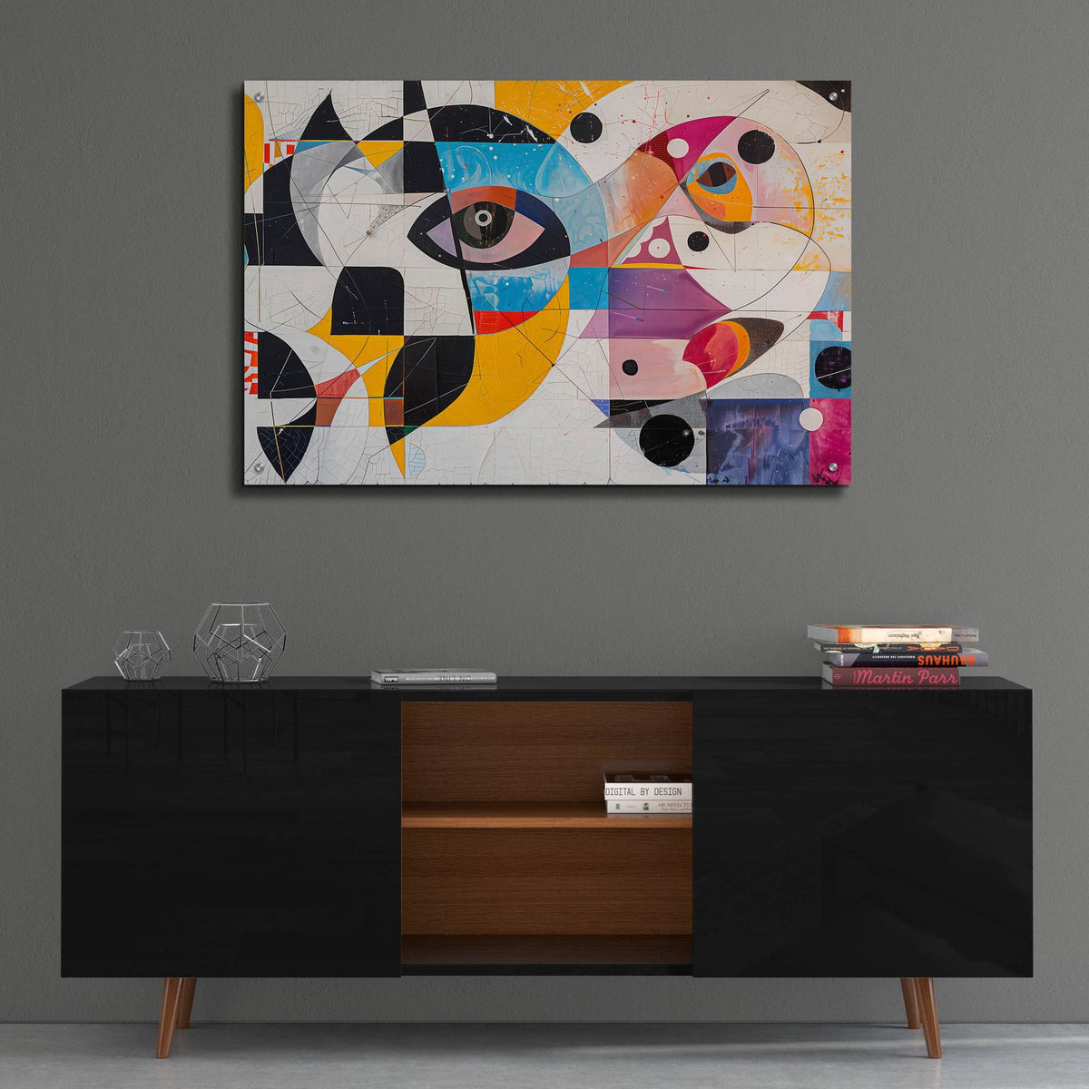 The Eyes No 2 by Andreas Magnusson - 36x24 acrylic wall art in a room
