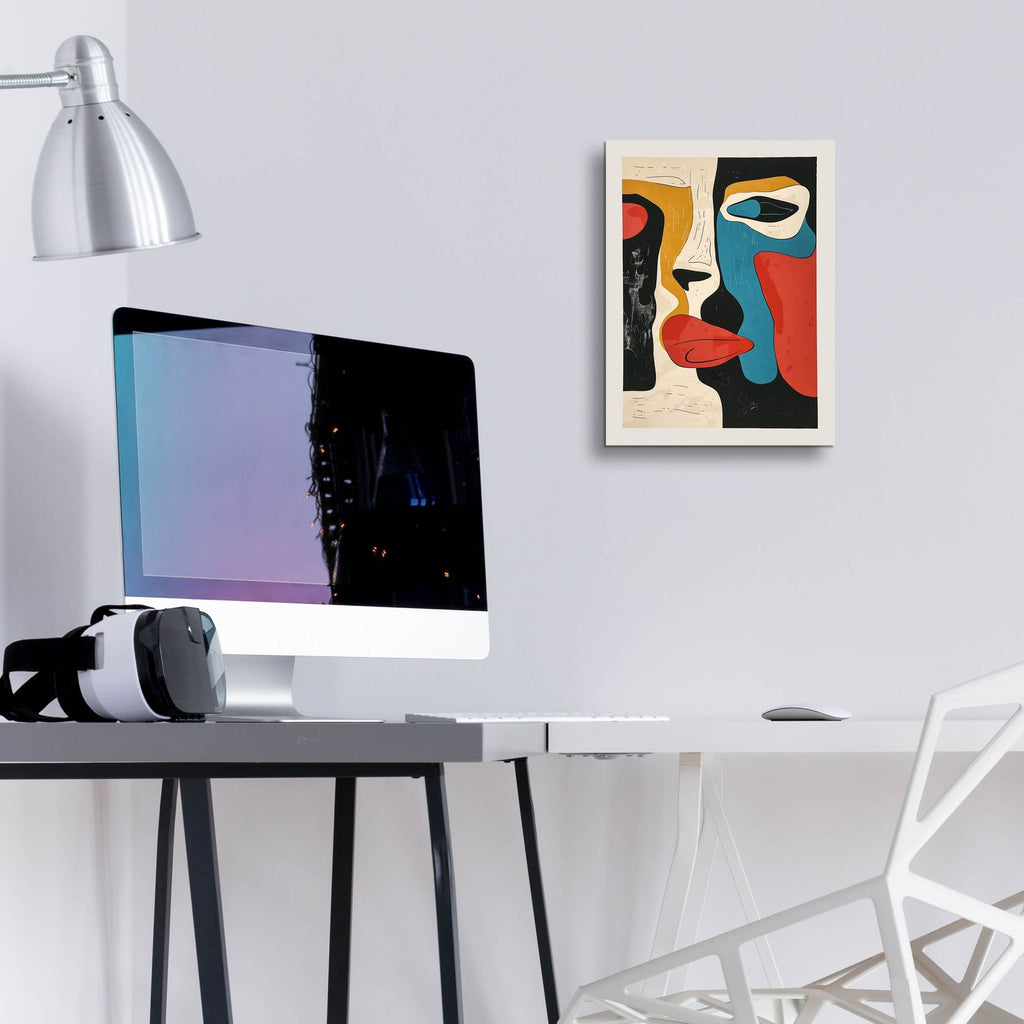 The Face by Andreas Magnusson - 12x16 acrylic wall art in a room