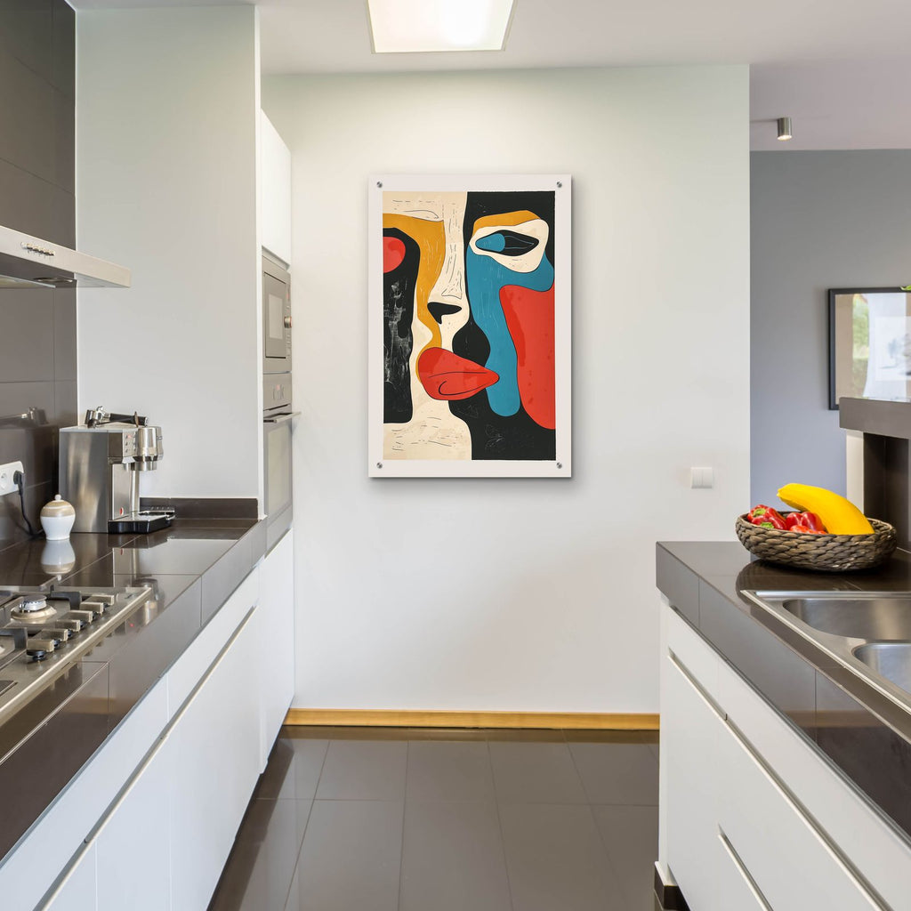 The Face by Andreas Magnusson - 24x36 acrylic wall art in a room