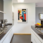The Face by Andreas Magnusson - 24x36 acrylic wall art in a room