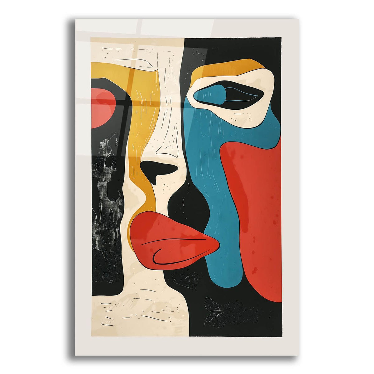 The Face by Andreas Magnusson acrylic glass wall art