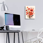 The Flowers No 1 by Andreas Magnusson - 12x16 acrylic wall art in a room