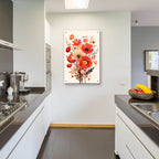 The Flowers No 1 by Andreas Magnusson - 24x36 acrylic wall art in a room