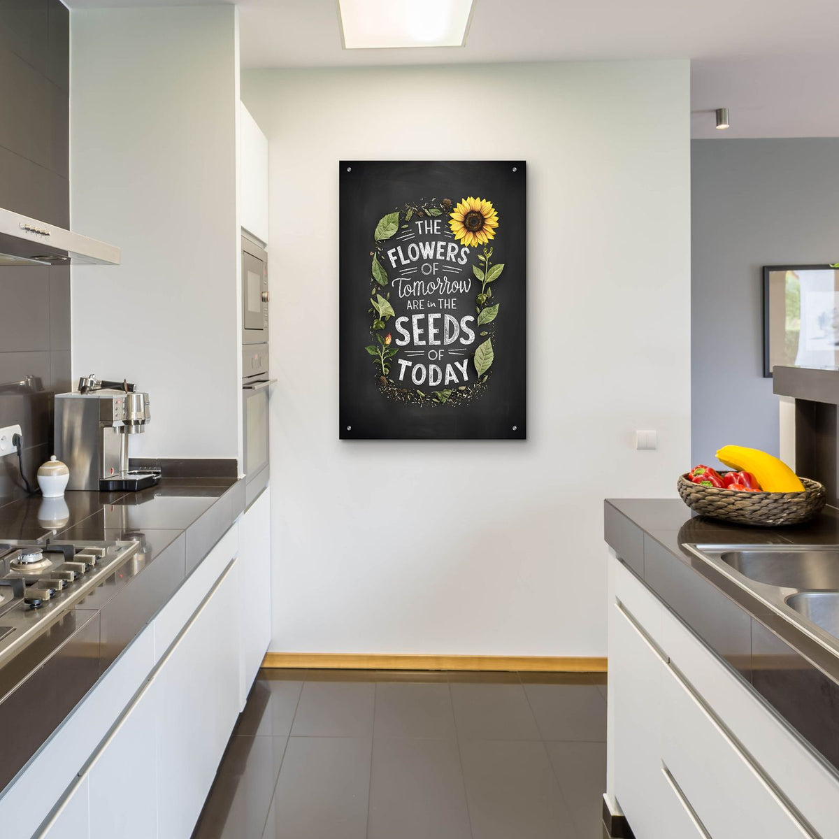 The Flowers Of Tomorrow by Andreas Magnusson - 24x36 acrylic wall art in a room