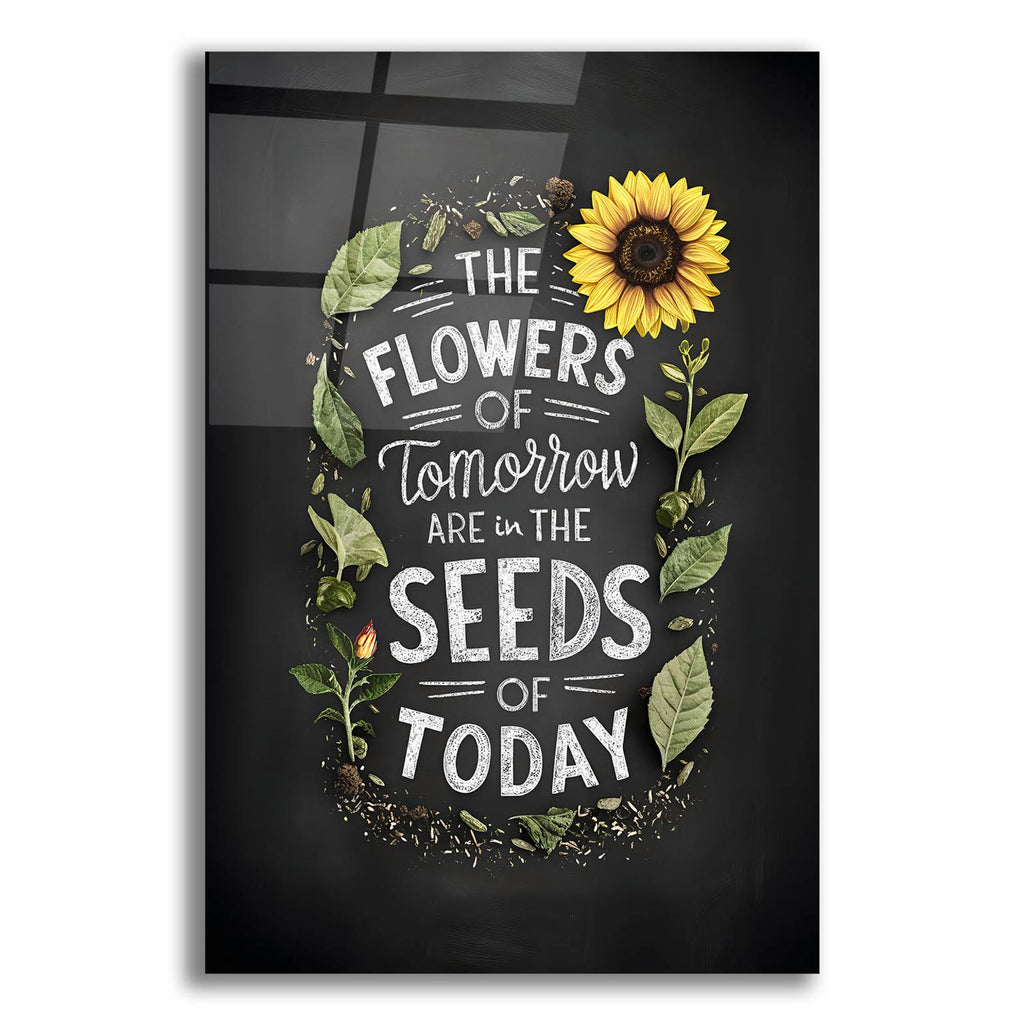 The Flowers Of Tomorrow by Andreas Magnusson acrylic glass wall art