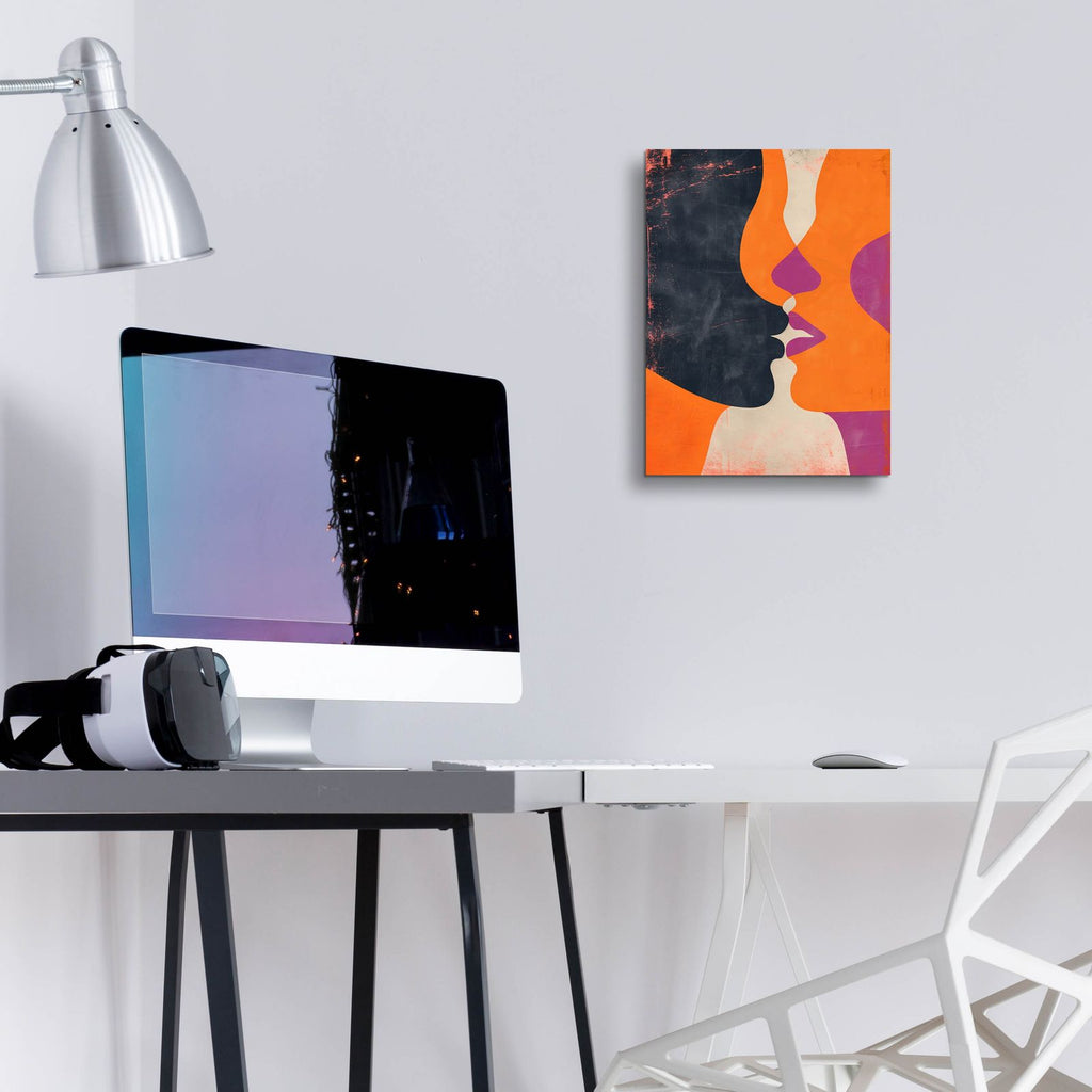 The Kiss by Andreas Magnusson - 12x16 acrylic wall art in a room