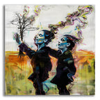 The Psychedelic Dance by Andreas Magnusson acrylic glass wall art