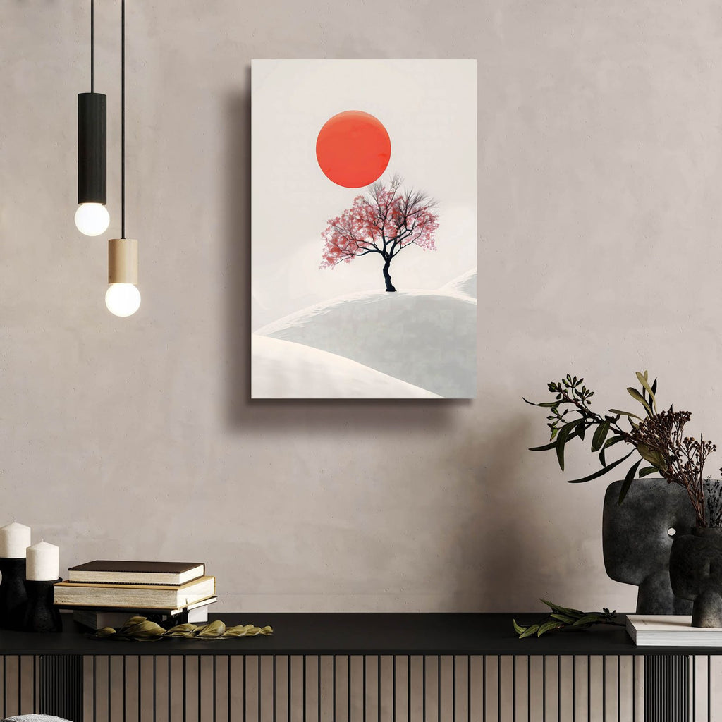 The Sakura Tree by Andreas Magnusson - 16x24 acrylic wall art in a room