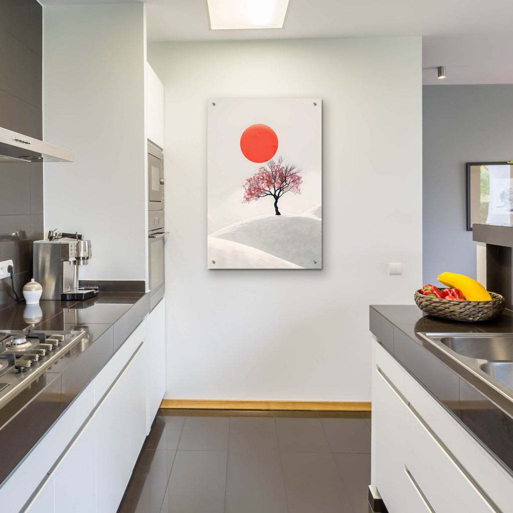 The Sakura Tree by Andreas Magnusson - 24x36 acrylic wall art in a room