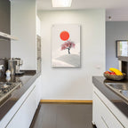 The Sakura Tree by Andreas Magnusson - 24x36 acrylic wall art in a room