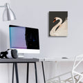 The Swan by Andreas Magnusson - 12x16 acrylic wall art in a room