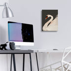 The Swan by Andreas Magnusson - 12x16 acrylic wall art in a room