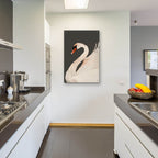 The Swan by Andreas Magnusson - 24x36 acrylic wall art in a room