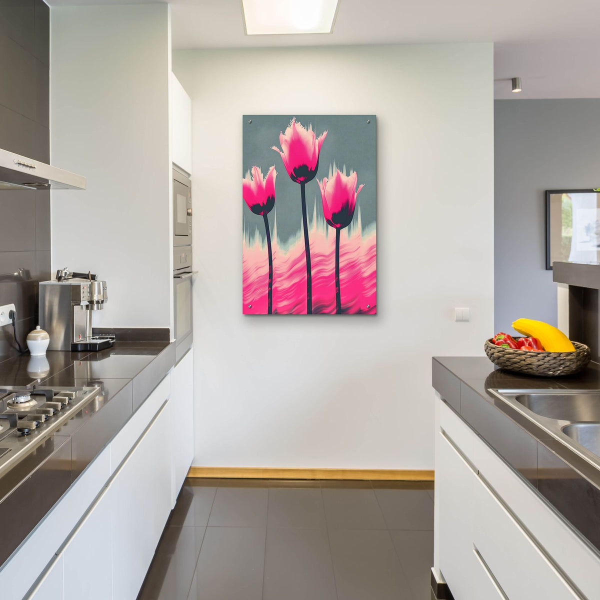 The Tulips by Andreas Magnusson - 24x36 acrylic wall art in a room