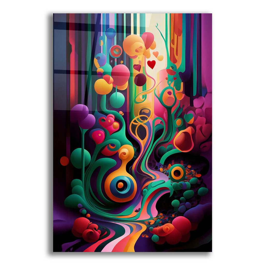 The Vividly Surreal Forest by Andreas Magnusson acrylic glass wall art