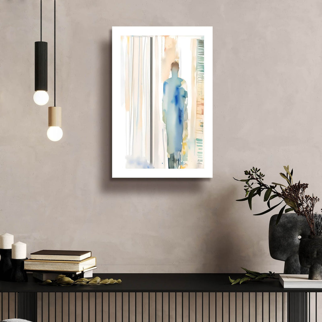 The Window Man by Andreas Magnusson - 16x24 acrylic wall art in a room
