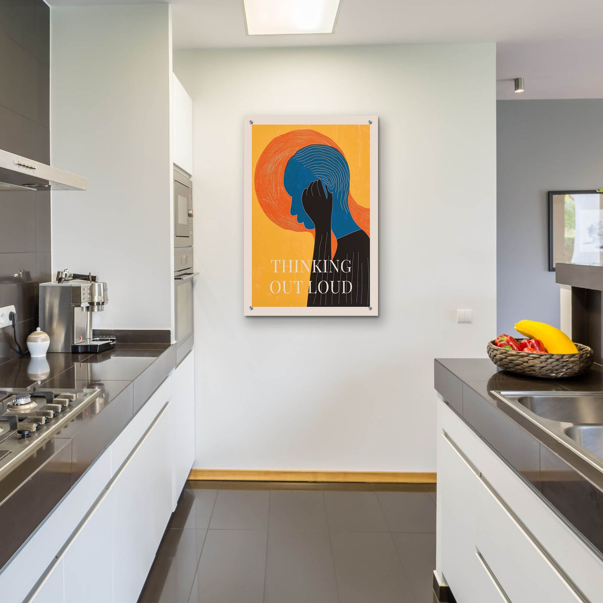 Thinking Out Loud by Andreas Magnusson - 24x36 acrylic wall art in a room