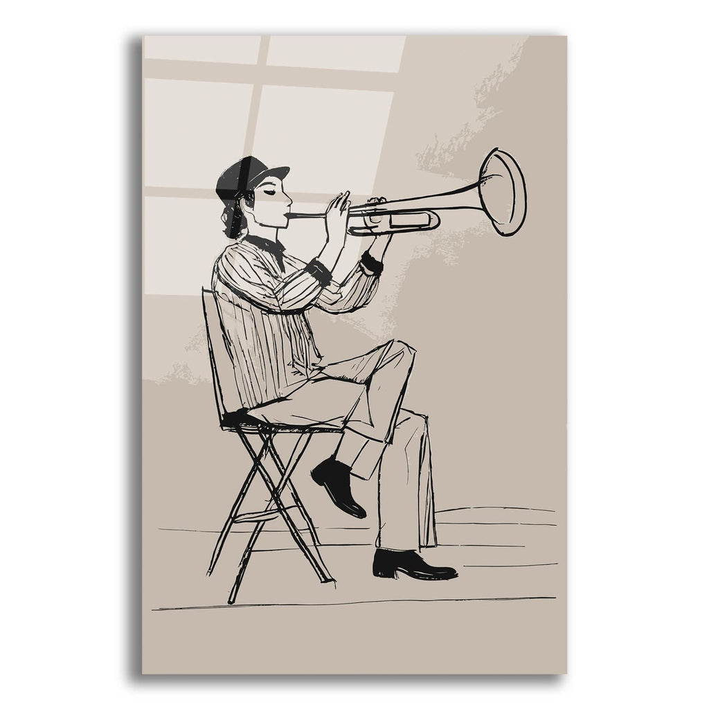 Trumpet Man by Andreas Magnusson acrylic glass wall art