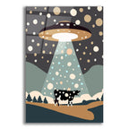 Ufo Cow by Andreas Magnusson acrylic glass wall art