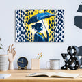Umbrella Girl by Andreas Magnusson - 16x12 acrylic wall art in a room