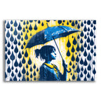 Umbrella Girl by Andreas Magnusson acrylic glass wall art