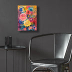 Epic Art 'Watercolor Floral 6'  by Andreas Magnusson Acrylic Glass Wall Art,12x16