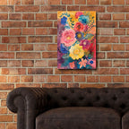 Epic Art 'Watercolor Floral 6'  by Andreas Magnusson Acrylic Glass Wall Art,16x24