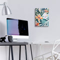 Watercolor Floral 9 by Andreas Magnusson - 12x16 acrylic wall art in a room