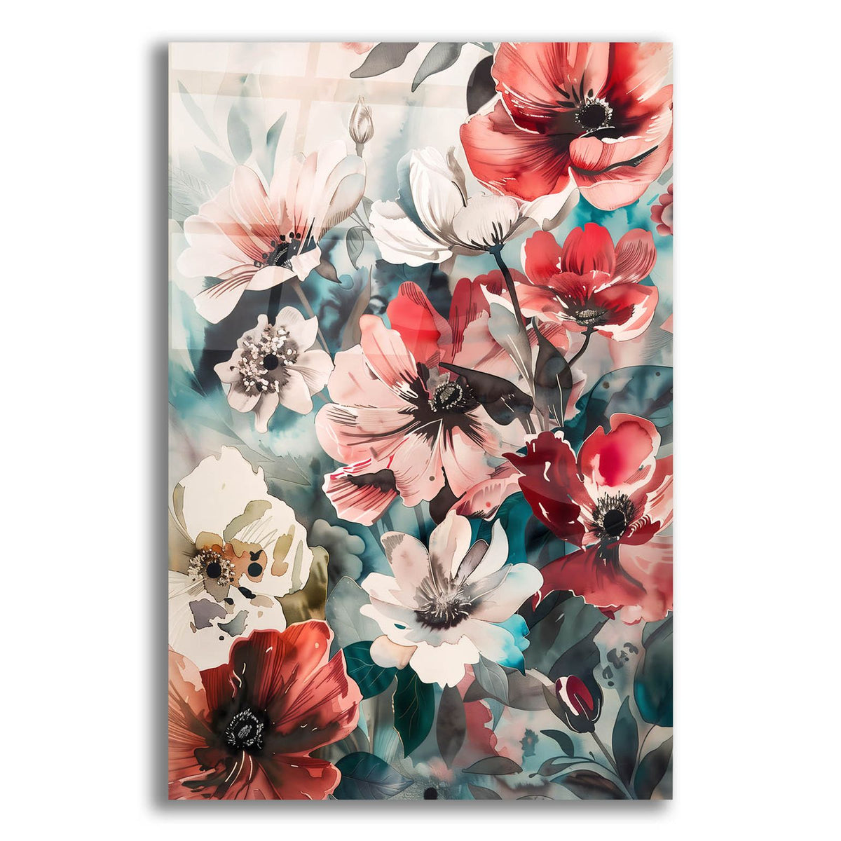 Watercolor Floral 11 by Andreas Magnusson acrylic glass wall art