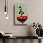 Wine Dance by Andreas Magnusson - 16x24 acrylic wall art in a room