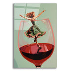 Wine Dance by Andreas Magnusson acrylic glass wall art