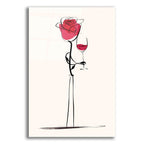 Wine Rose by Andreas Magnusson acrylic glass wall art