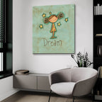 Dream by Anne Tavoletti - 36x36 acrylic wall art in a room