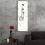 Beach Divas 6 by Anne Tavoletti - 16x48 acrylic wall art in a room