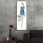 Beach Divas 4 by Anne Tavoletti - 16x48 acrylic wall art in a room