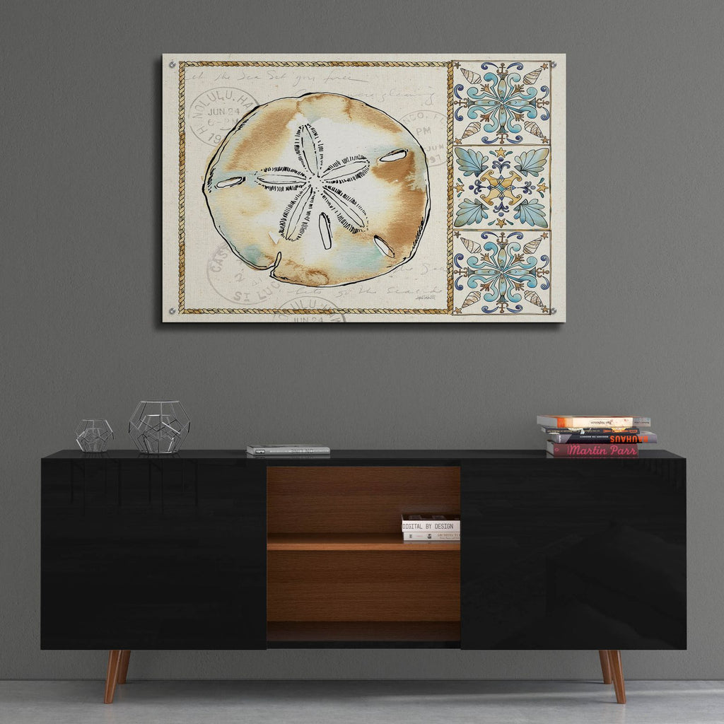 Coastal Breeze 2 by Anne Tavoletti - 36x24 acrylic wall art in a room
