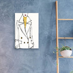 Fashion Strokes 1 No Splatter by Anne Tavoletti - 16x24 acrylic wall art in a room