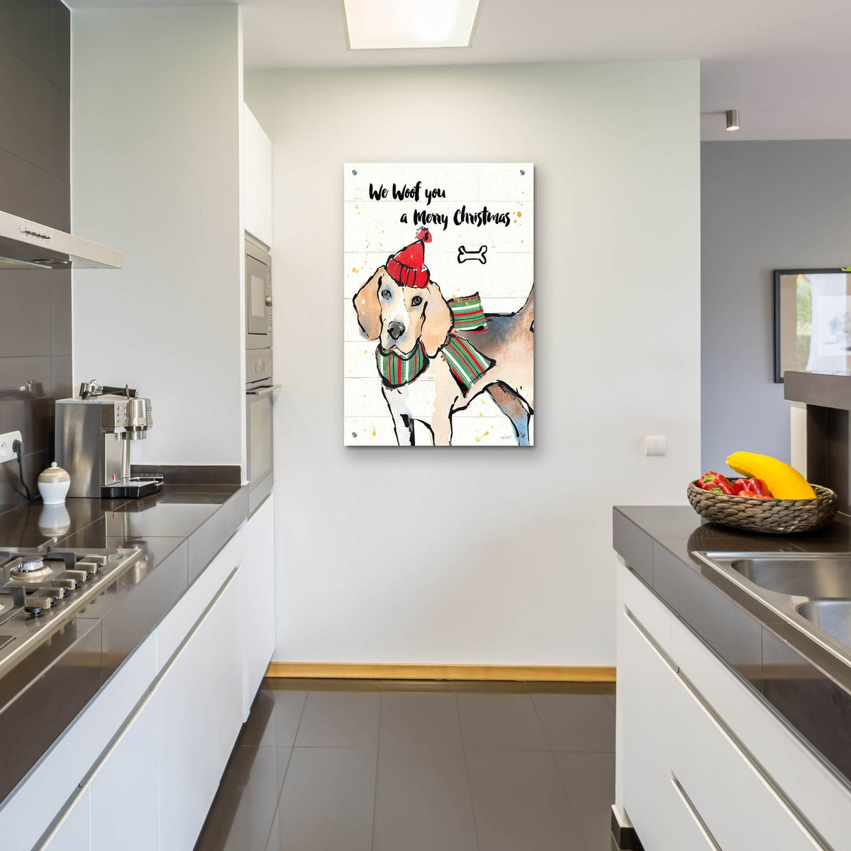 Strike A Paws 4 Woof You by Anne Tavoletti - 24x36 acrylic wall art in a room